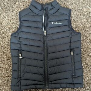 Columbia Black Quilted Vest